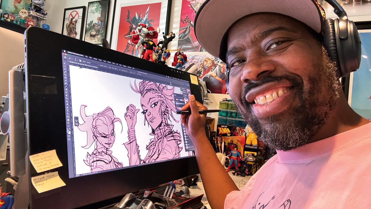  Artist in Residence: peek inside the studio of X-Men ‘97 animator Jerry Gaylord 