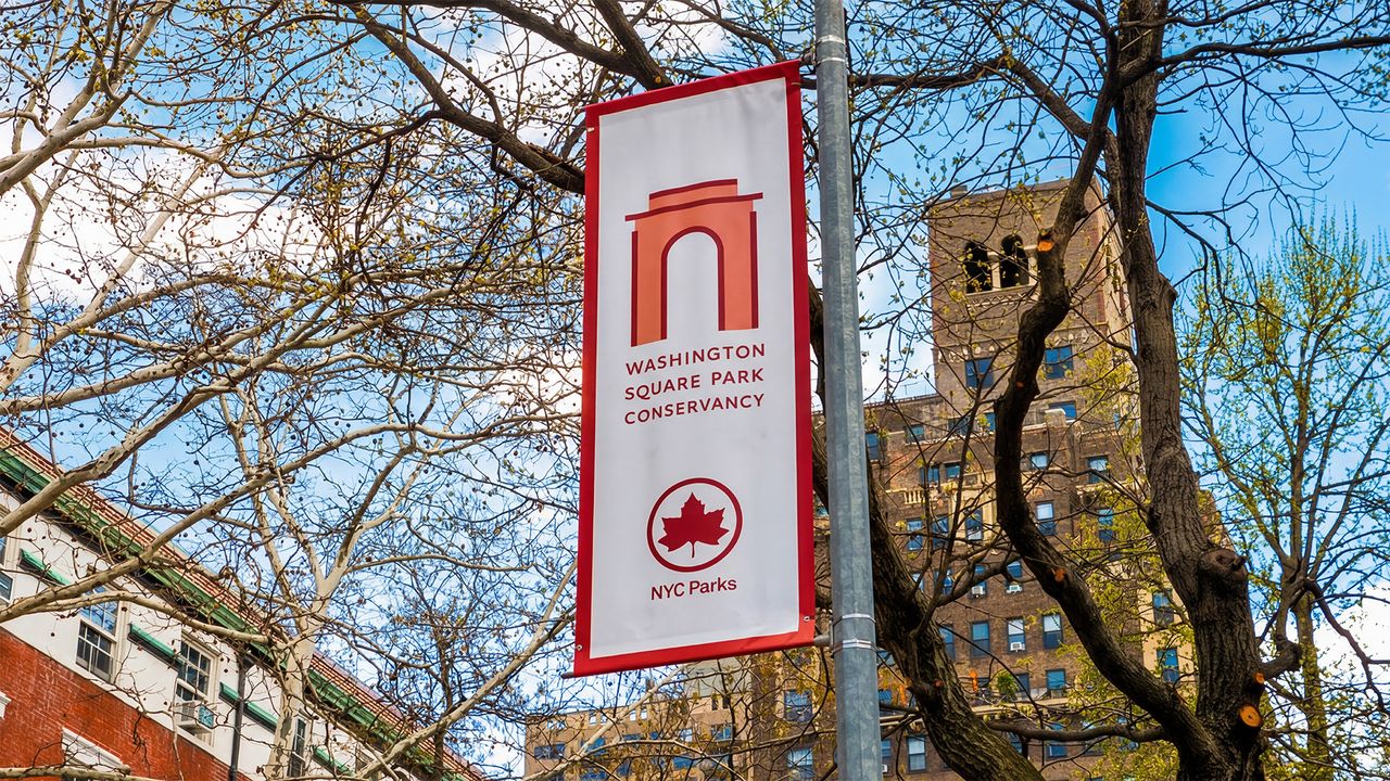  This new NYC park branding radiates pure whimsy 